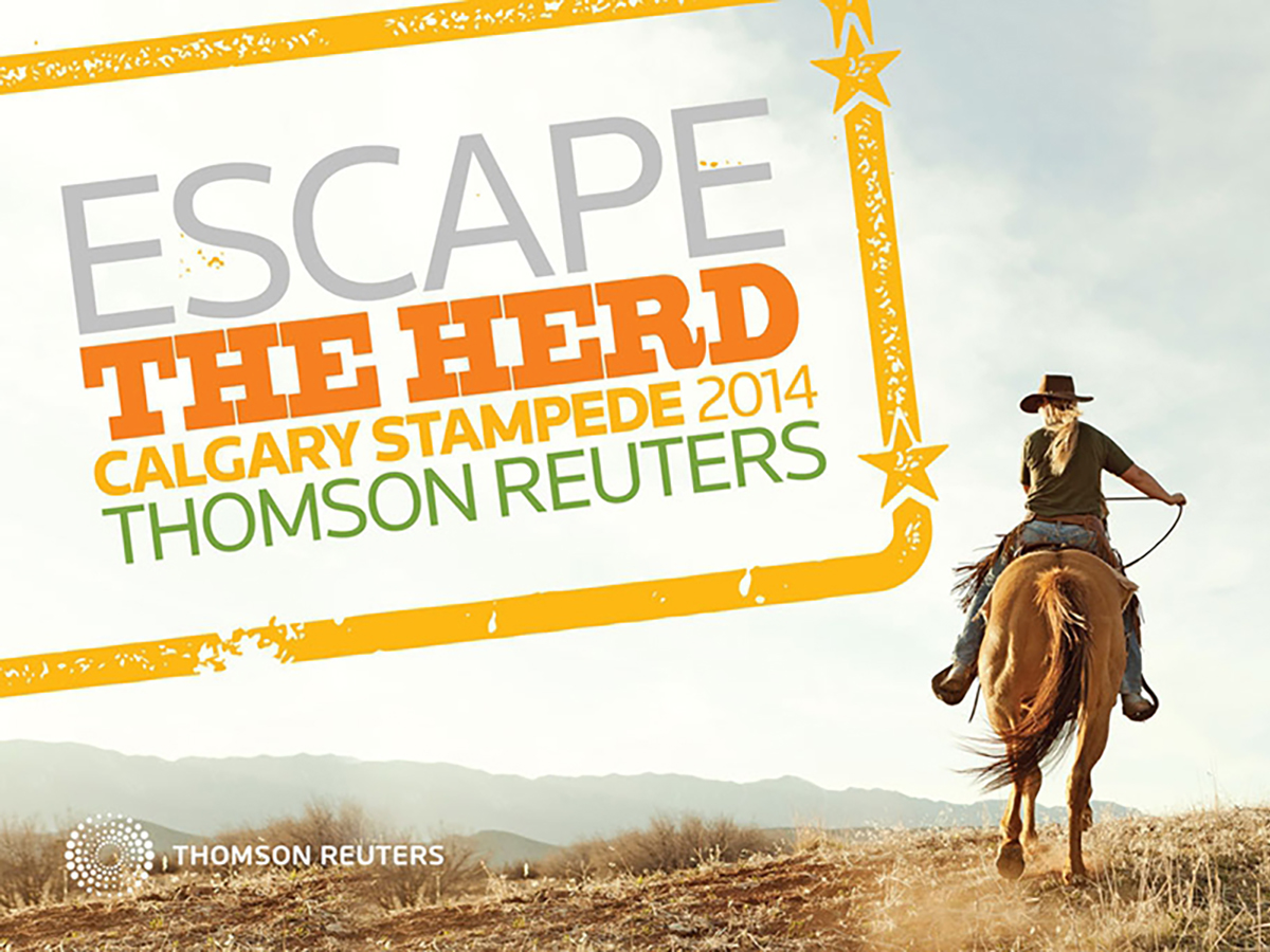 Thomson Reuters Calgary Stampede event