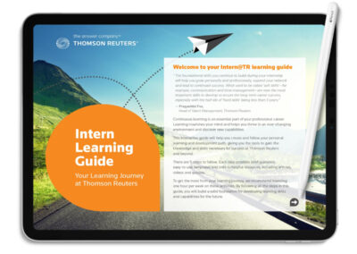 Intern Program at Thomson Reuters