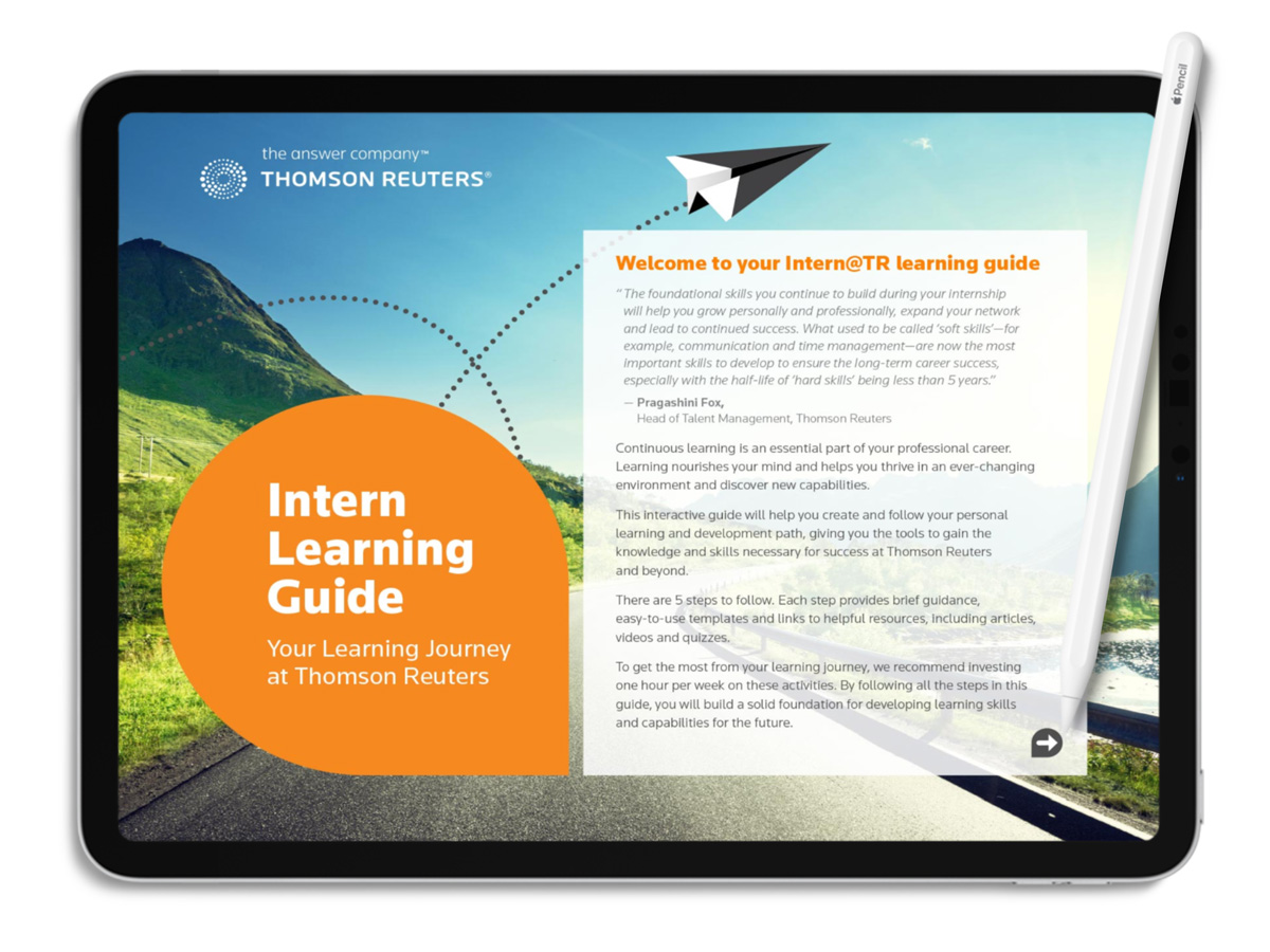 Intern Program at Thomson Reuters