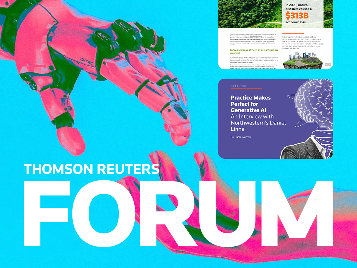 Thomson Reuters Forum Magazine goes online