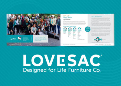 Lovesac ESG Report and Microsite