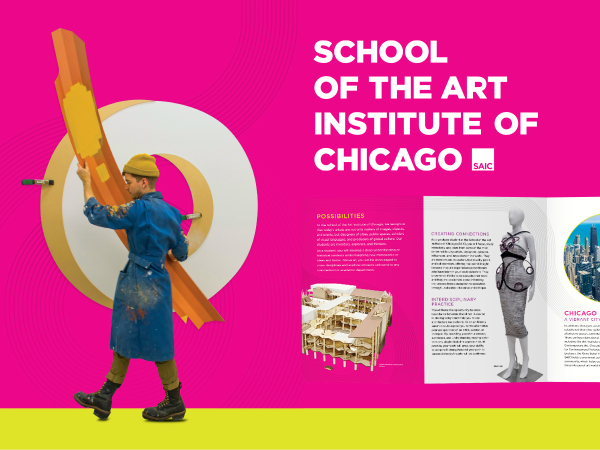 School of the Art Institute of Chicago brochure