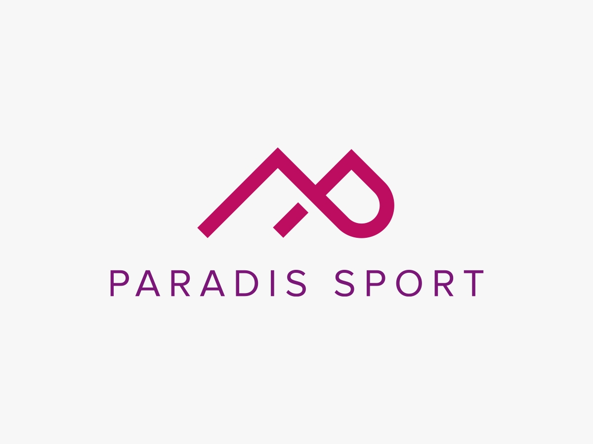 Paradis Sport logo and website design