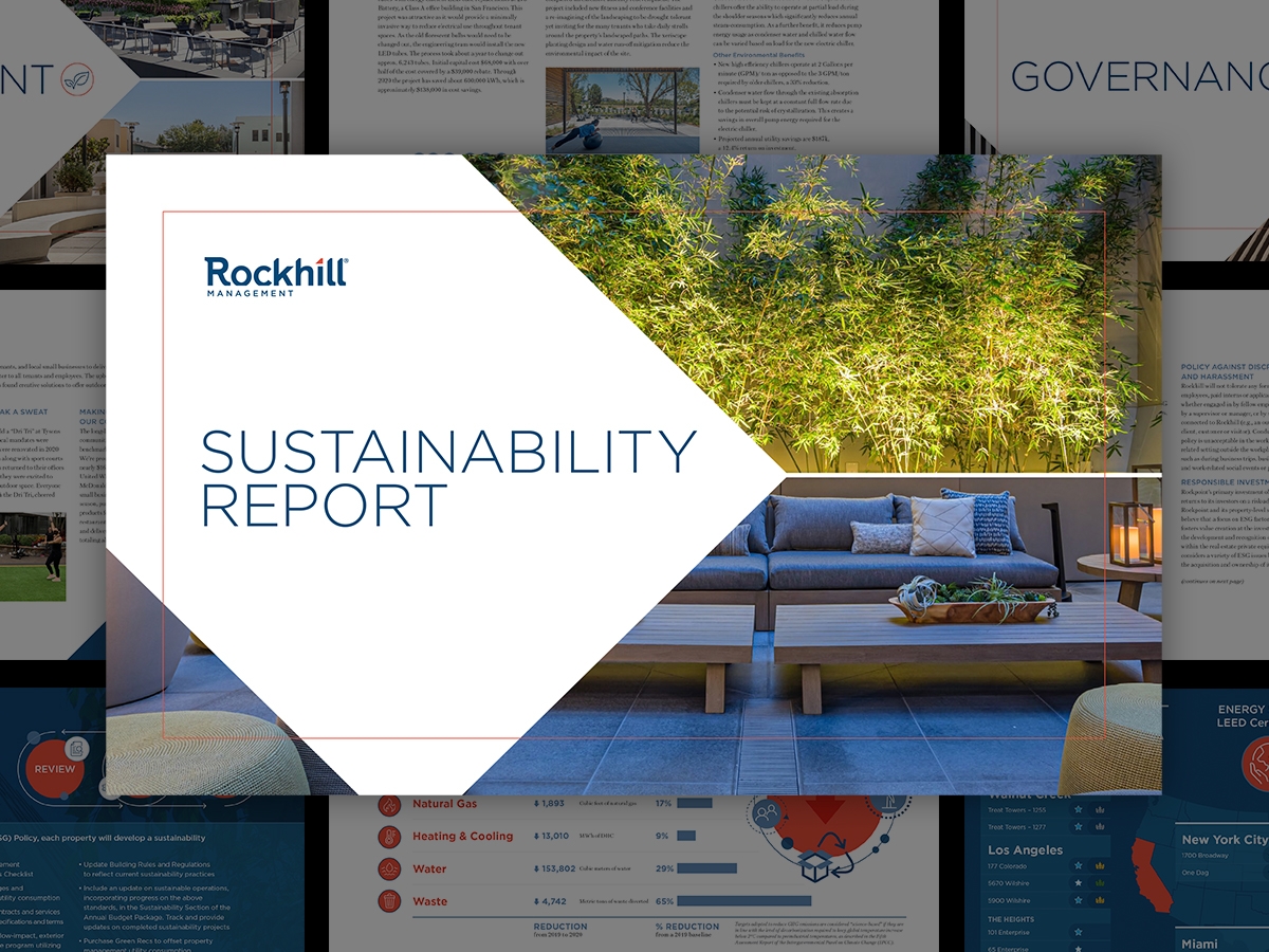 Rockhill Management Sustainability Report