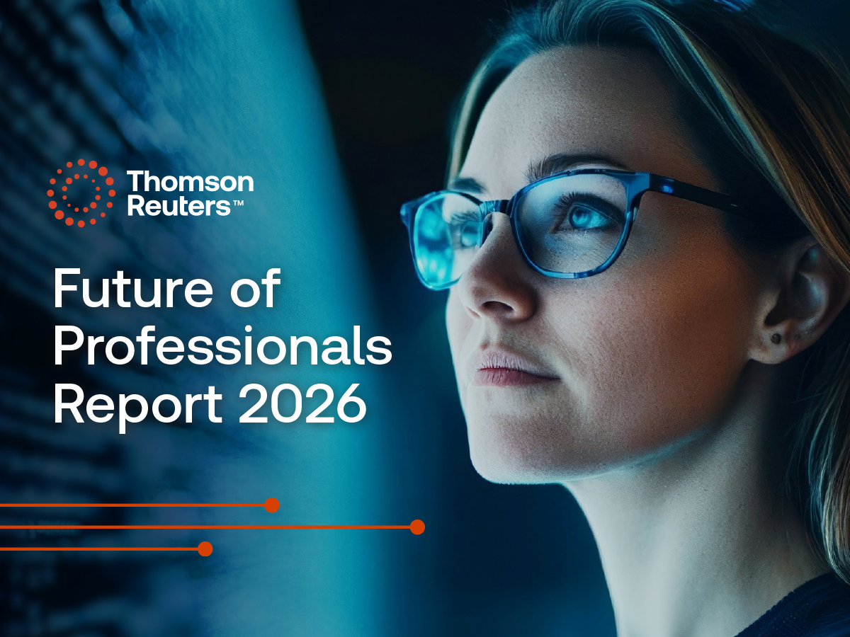 Thomson Reuters Future of Professionals Report